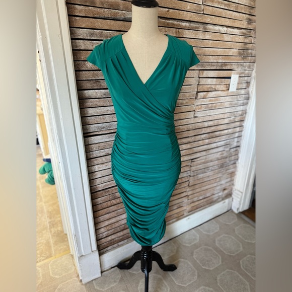 Vintage Diva Turquoise Geneveeve / Monica Dress - Picture 2 of 11
